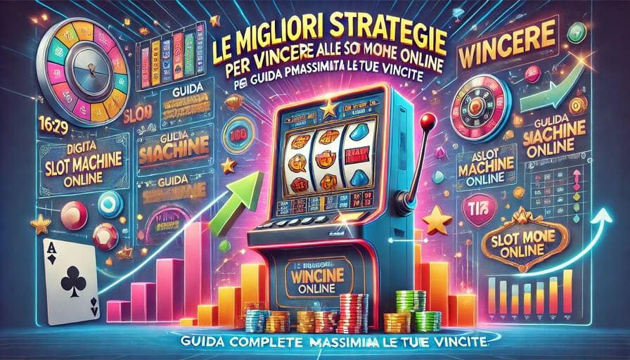 Le migliori strategie per vincere alle slot machine online: guida completa per massimizzare le tue vincite